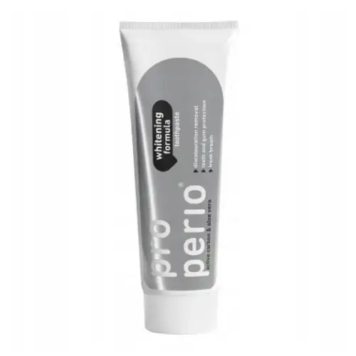 biala perla prio perio pasta z węglem aktywnym i aloesem